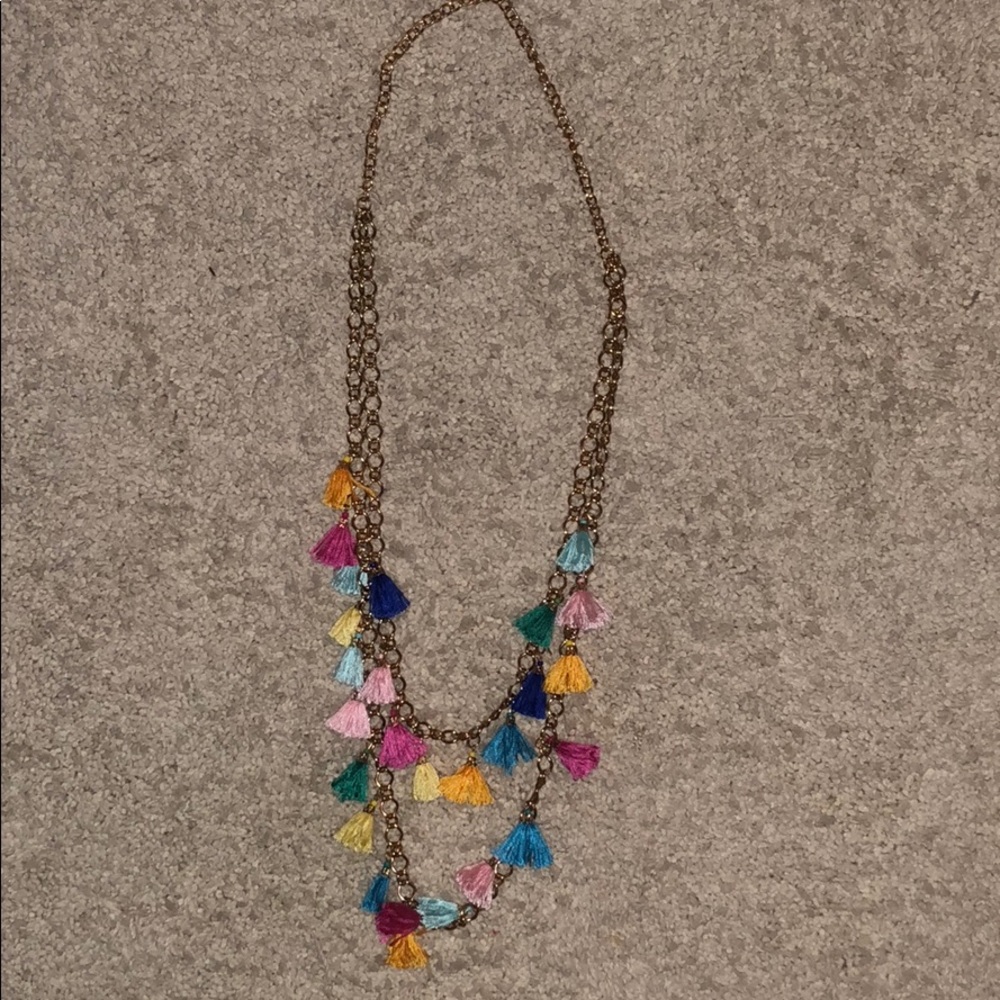 Tassel necklace